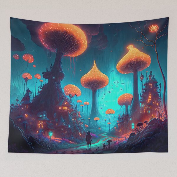 Item preview, Mesmerizing Psychedelic World designed and sold by SeedDesign.