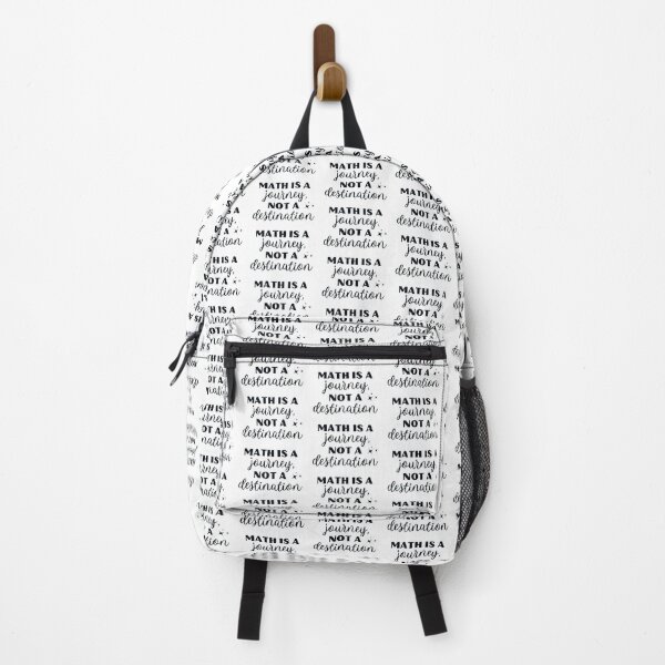 Item preview, Math Is A Journey Not A Destination designed and sold by MathVerge.