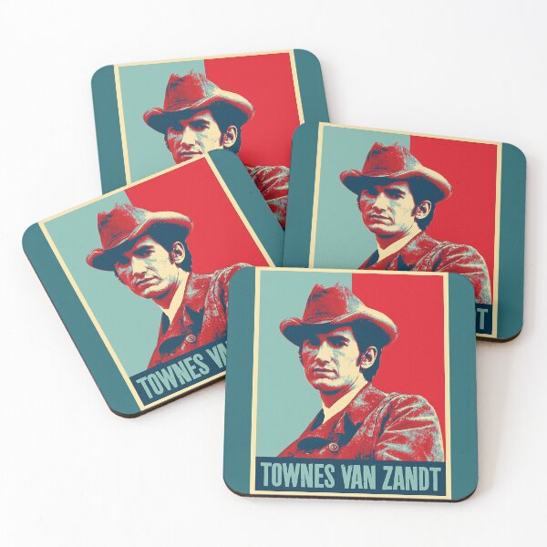 Item preview, Retro Townes Van Zandt Pop Art Portrait Essential  designed and sold by MollieRobson.