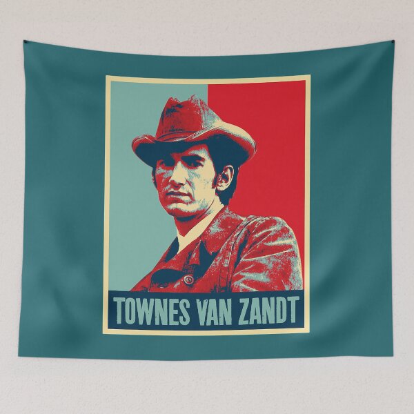 Item preview, Retro Townes Van Zandt Pop Art Portrait Essential  designed and sold by MollieRobson.