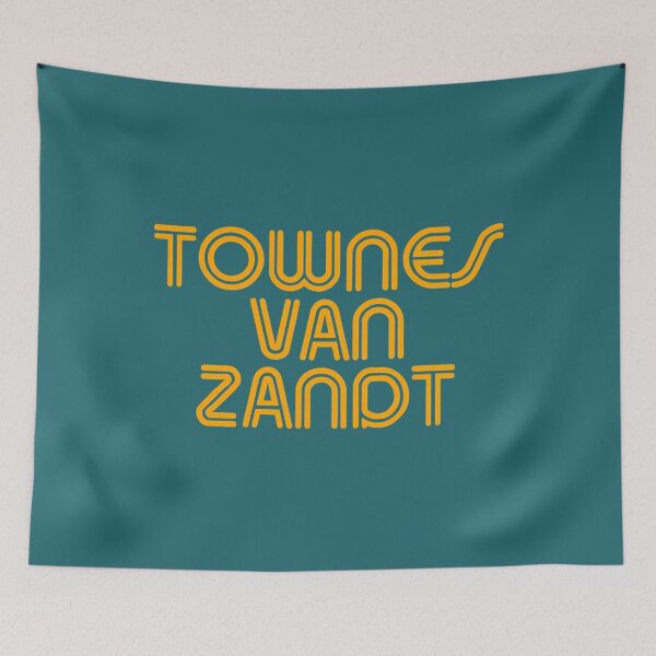 Item preview, Townes Van Zandt - Retro City Typography Classic designed and sold by MollieRobson.