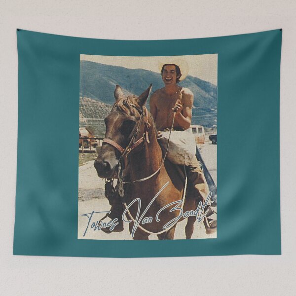 Item preview, Townes Van Zandt - Retro On Horse Fan Art Classic  designed and sold by MollieRobson.