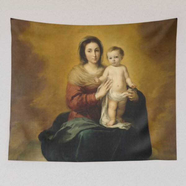 Item preview, Virgin and Child 1660 designed and sold by linggalibrary.