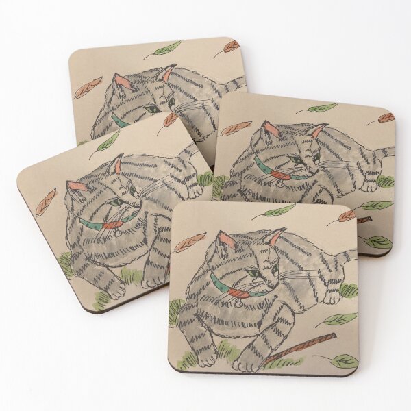 Item preview, Playful kitten designed and sold by Gemma Creegan.