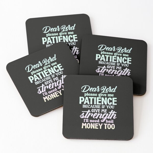Item preview, Dear Lord Please Give Me Patience designed and sold by SimplyCosmic11.