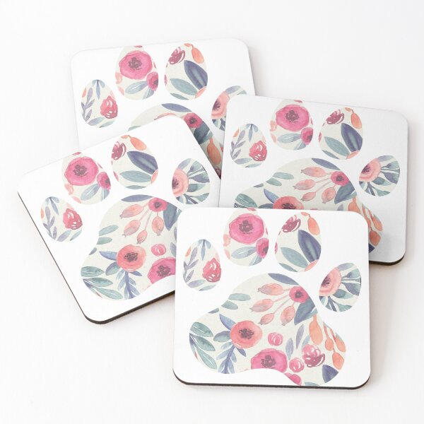 Item preview, Muted Watercolor Paw Print designed and sold by annmariestowe.
