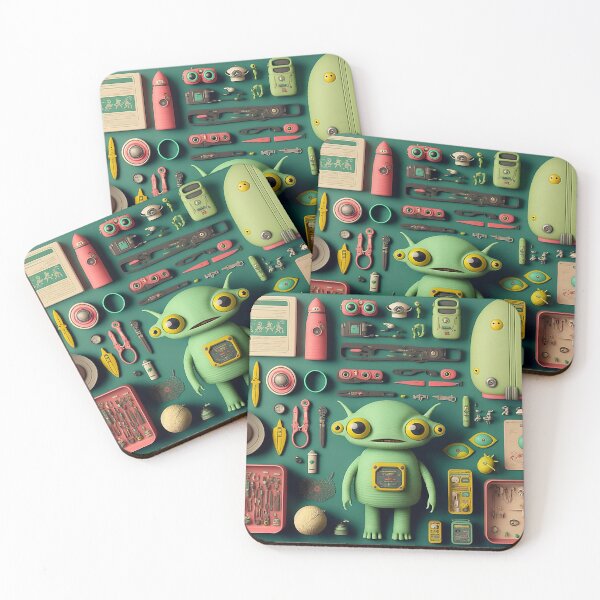 Item preview, Alien Knolling #1 designed and sold by quicksilversun.