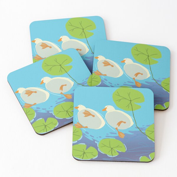 Item preview, Ducks Swimming designed and sold by smelcreates.