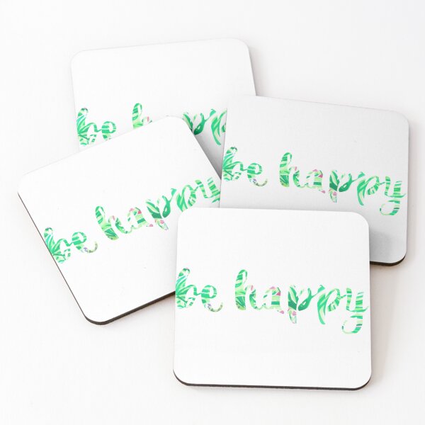 Item preview, Be Happy Bright Green Leaves designed and sold by annmariestowe.