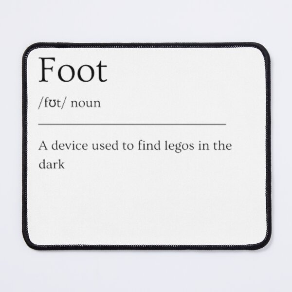 Item preview, Foot | Funny Dictionary Definition designed and sold by ED-TDesigns.