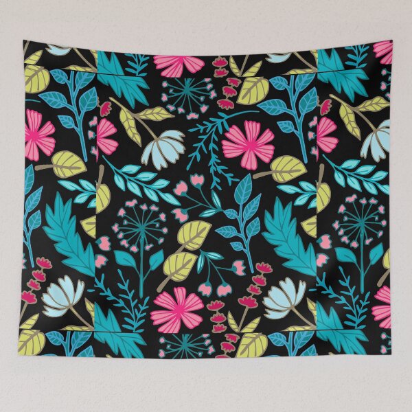 Item preview, Colorful Floral Seamless Art For Spring Day Occasion designed and sold by Shuvra Gain.
