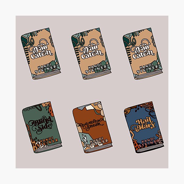 Item preview, Red Zone Rivals books designed and sold by lalashellsArt.