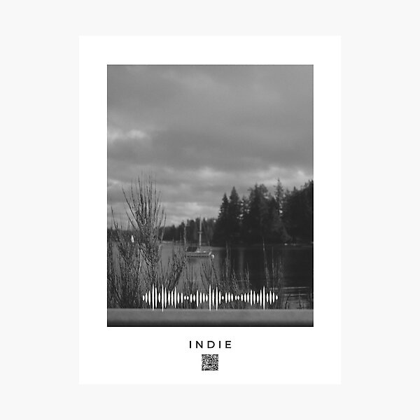 Indie Playlist Photographic Print