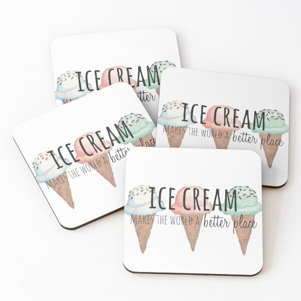 Item preview, Ice Cream Makes the World a Better Place designed and sold by annmariestowe.