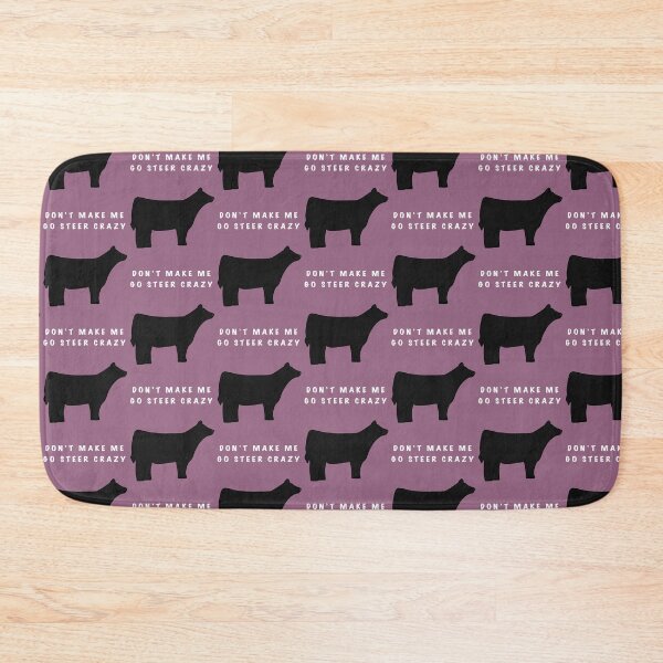 Item preview, Don’t Make Me Go Steer Crazy Black Steer designed and sold by Horsequeenozie.