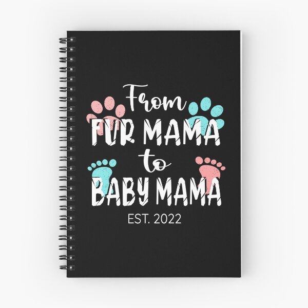 Item preview, Womens Mother's Day Tee Paw Print Fur Mama To Baby Mama print designed and sold by Merchking1.
