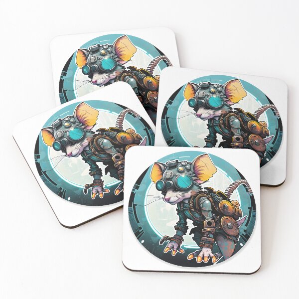 Item preview, Cyber Punk Mouse designed and sold by omar-sticker11.