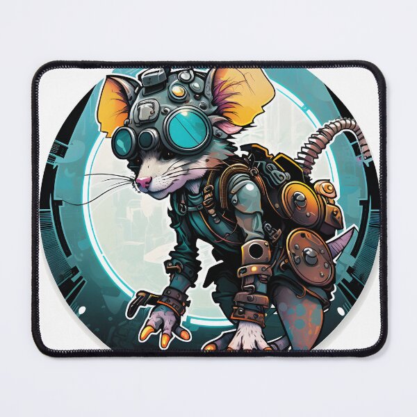 Item preview, Cyber Punk Mouse designed and sold by omar-sticker11.