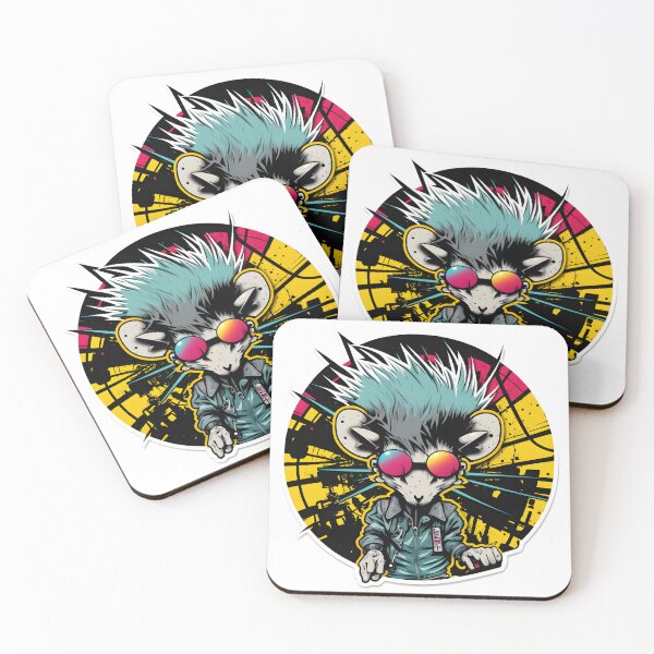 Item preview, Cyber Punk Mouse  designed and sold by omar-sticker11.