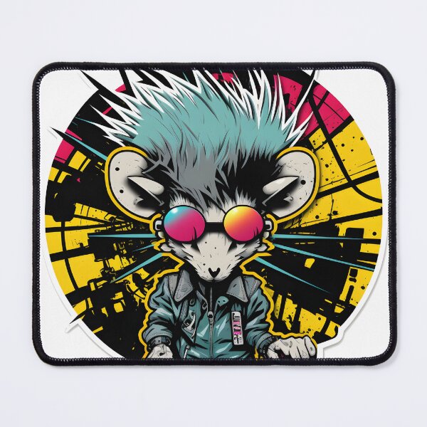 Item preview, Cyber Punk Mouse designed and sold by omar-sticker11.