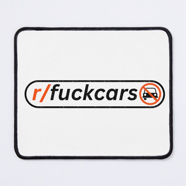 Item preview, Reddit r/fuckcars Subreddit designed and sold by c0mat.