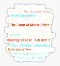 Readers Greatest Novels Sticker