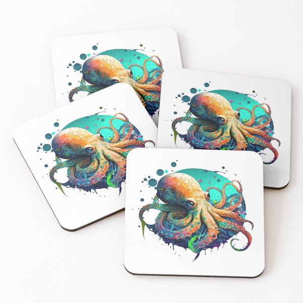 Item preview, Colorful Octopus designed and sold by ayladesignz.