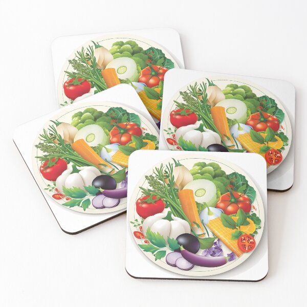 Item preview, Vegetable Plate designed and sold by omar-sticker11.