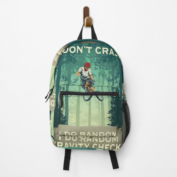 Item preview, MOUNTAIN BIKING i don't crash i do random Gravity Checks   designed and sold by SameeraDammeyer.