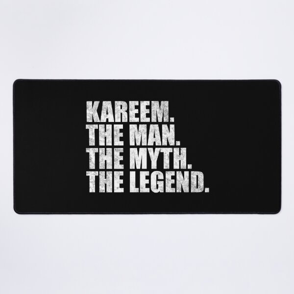 Item preview, Kareem Name Kareem The Man The Myth The legend designed and sold by Teelogic.
