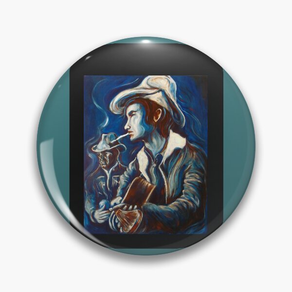 Item preview, Townes Van Zandt Blues Baseball ¾ Sleeve  designed and sold by TillyGardiner.