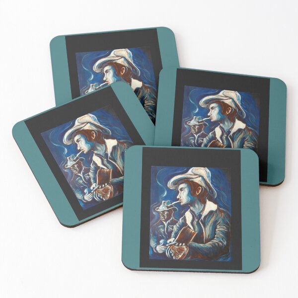 Item preview, Townes Van Zandt Blues Baseball ¾ Sleeve  designed and sold by TillyGardiner.