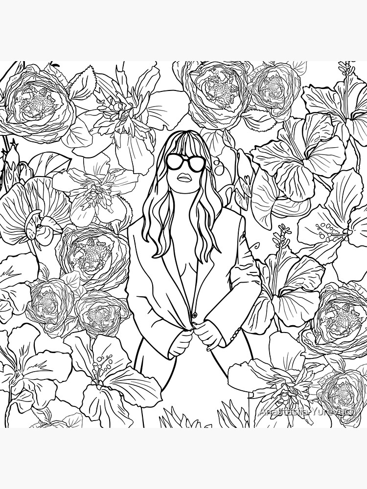 Beautiful Girls Coloring Pages - page 2