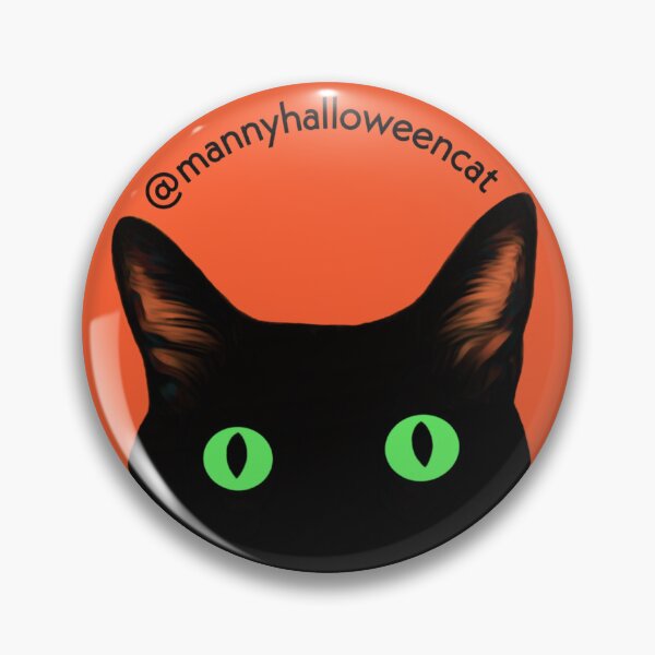Item preview, Orange & Black Manny Halloween Cat  designed and sold by MannyShop.