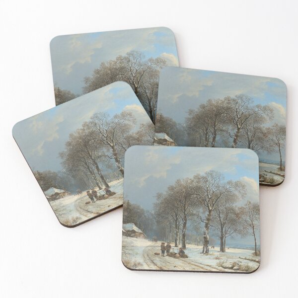 Item preview, Paisaje de invierno de 1800 designed and sold by linggalibrary.