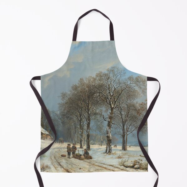 Item preview, Winter Landscape 1800s designed and sold by linggalibrary.