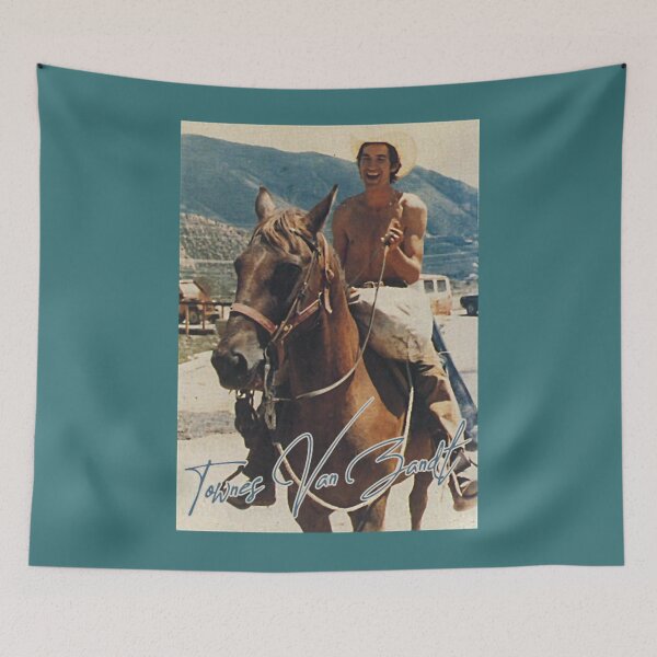 Item preview, Townes Van Zandt On Horse Classic  designed and sold by TillyGardiner.