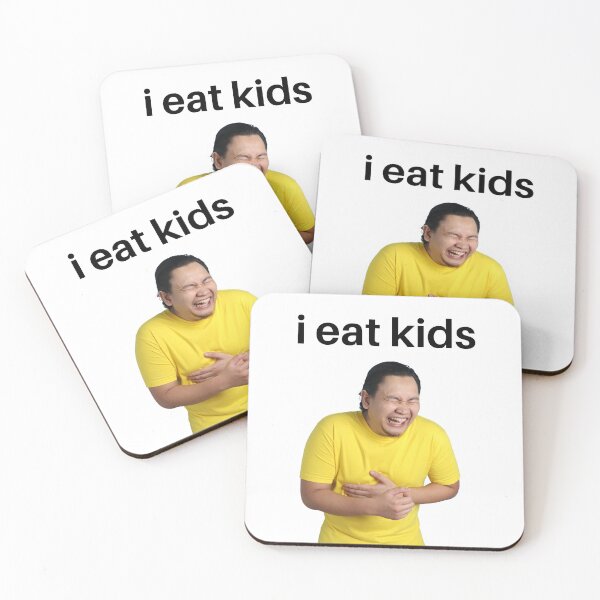 Item preview, i eat kids funny  designed and sold by xkiyal Art.