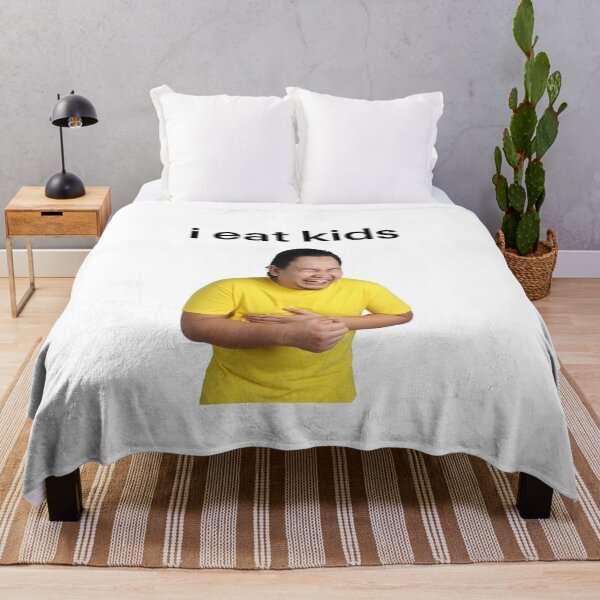 Item preview, i eat kids funny designed and sold by xkiyal Art.