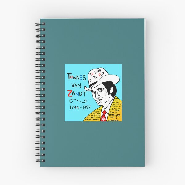 Item preview, Townes van Zandt Pop Folk Art Classic  designed and sold by TillyGardiner.