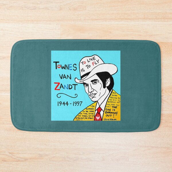 Item preview, Townes van Zandt Pop Folk Art Classic  designed and sold by TillyGardiner.