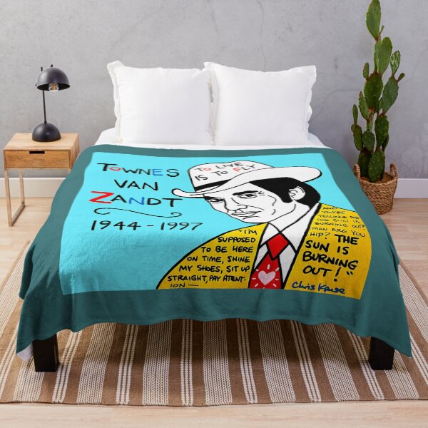 Item preview, Townes van Zandt Pop Folk Art Classic  designed and sold by TillyGardiner.