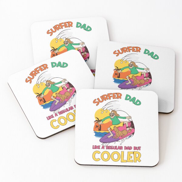 Item preview, Surfer Dad like a Regular dad but Cooler designed and sold by jie lin.