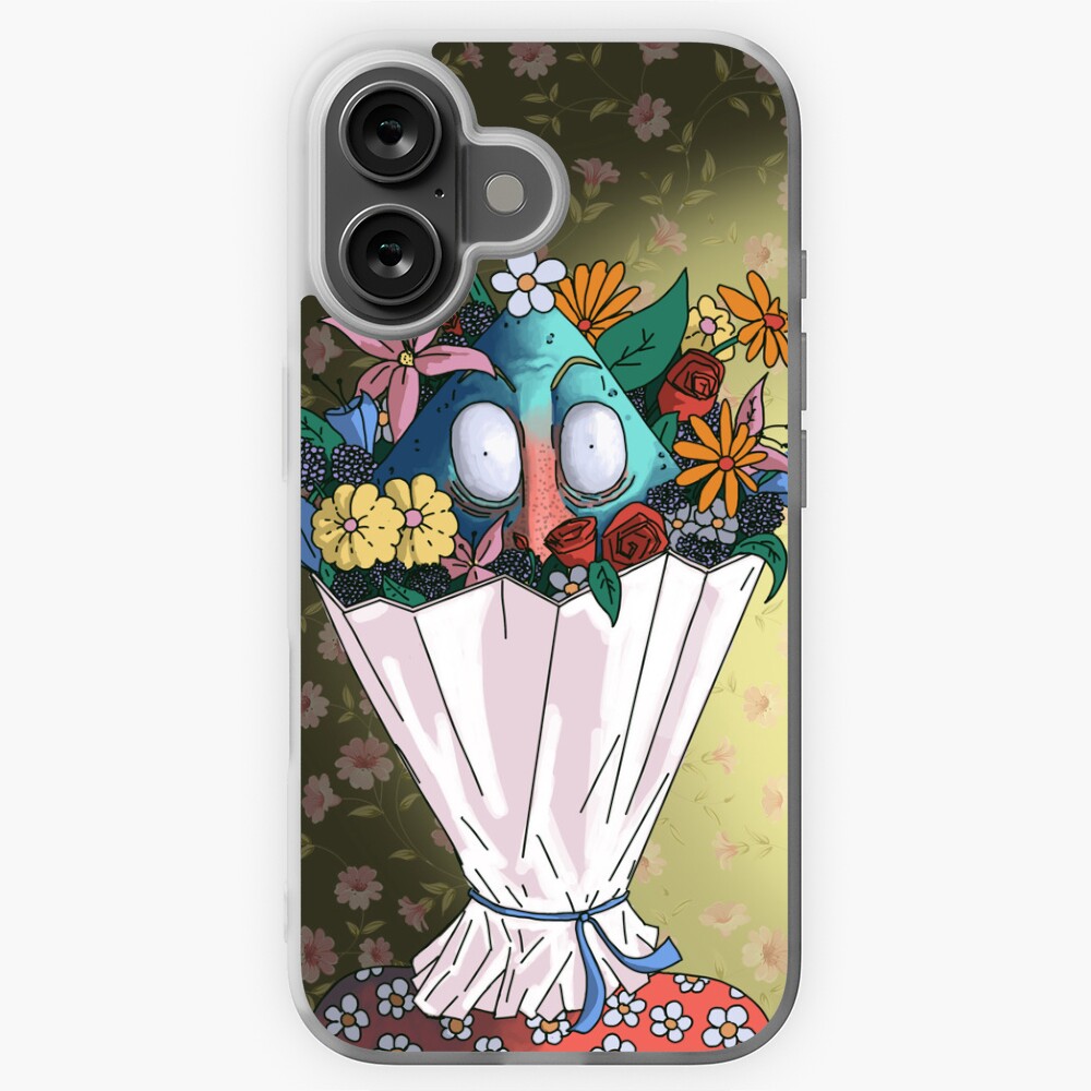 Aperçu de l'œuvre Coque souple iPhone créée et vendue par Modelaine.