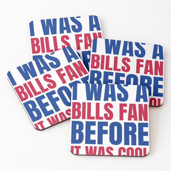 Item preview, I Was a Bills Fan Before I Was Cool White T-Shirt Buffalo Football designed and sold by CameronBischoff.