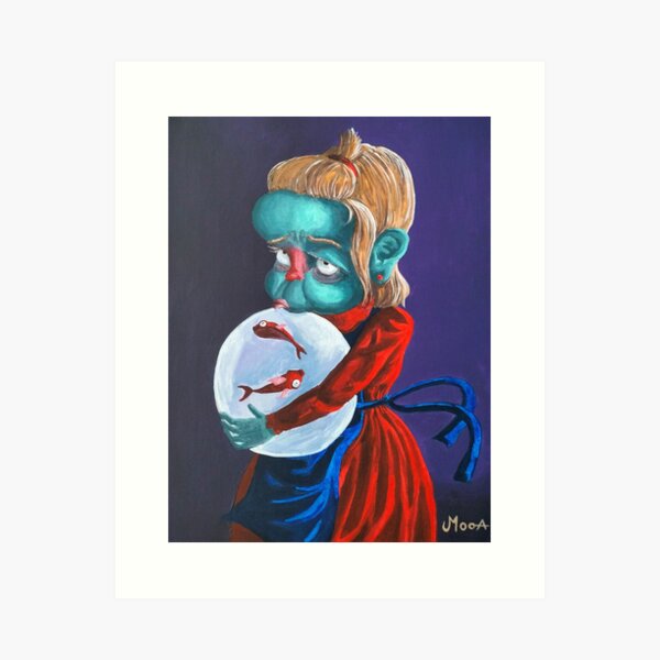 Les poissons Impression artistique