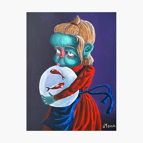 Aperçu de l'œuvre Les poissons créée et vendue par Modelaine.