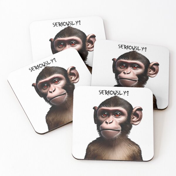 Item preview, '¿En serio?' Mono de popa cómico designed and sold by The-Hist-Image.