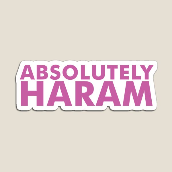 Item preview, Absolutely Haram designed and sold by impression-i.
