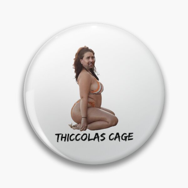 Item preview, Thiccolas Cage Funny designed and sold by monicaclosira.